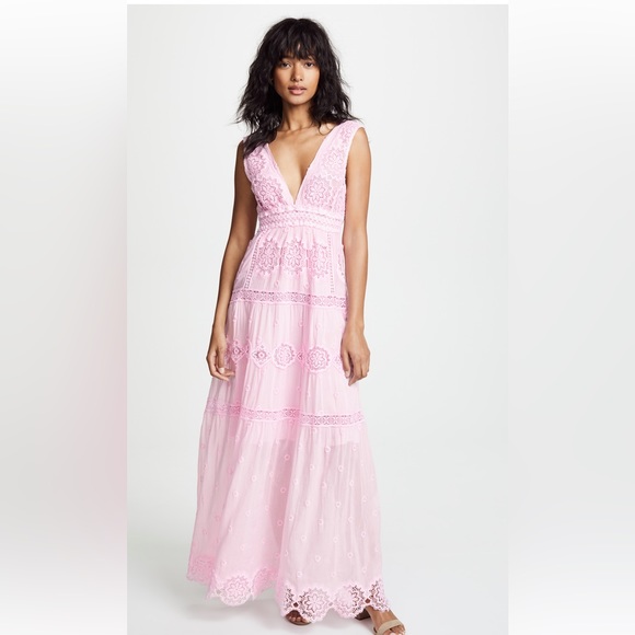 Temptation Positano - Maldive Long V Neck Dress - Picture 1 of 9